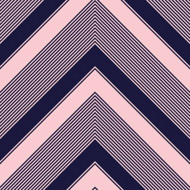 Moda tekstili ve grafikleri için uygun pembe ve lacivert köşegen çizgili desenli arkaplan.