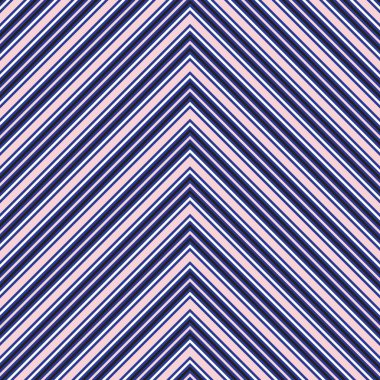 Moda tekstili ve grafikleri için uygun pembe ve lacivert köşegen çizgili desenli arkaplan.