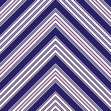 Moda tekstili ve grafikleri için uygun pembe ve lacivert köşegen çizgili desenli arkaplan.