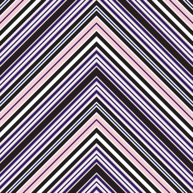 Moda tekstili ve grafikleri için uygun pembe ve lacivert köşegen çizgili desenli arkaplan.