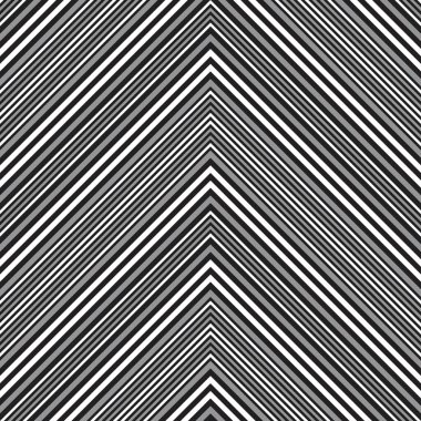 Siyah ve beyaz Chevron köşegen çizgili desensiz arka plan moda tekstil ve grafikleri için uygun.