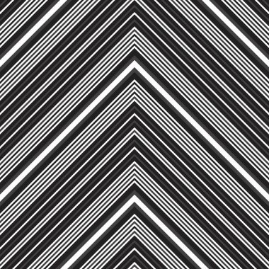 Siyah ve beyaz Chevron köşegen çizgili desensiz arka plan moda tekstil ve grafikleri için uygun.