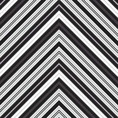 Siyah ve beyaz Chevron köşegen çizgili desensiz arka plan moda tekstil ve grafikleri için uygun.