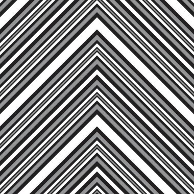 Siyah ve beyaz Chevron köşegen çizgili desensiz arka plan moda tekstil ve grafikleri için uygun.