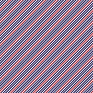 Moda tekstili ve grafikleri için uygun kırmızı ve mavi köşegen çizgili dikişsiz arkaplan