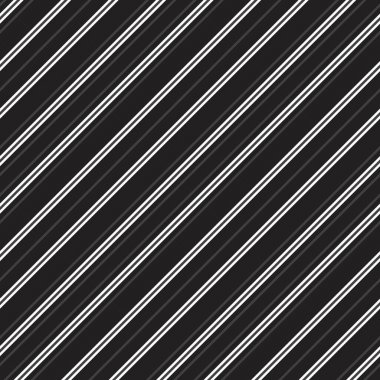 Moda tekstili ve grafikleri için uygun siyah ve beyaz köşegen çizgili düz desenli arkaplan