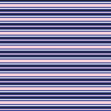 Moda tekstili ve grafikleri için uygun pembe ve denizci çizgili kusursuz desen.
