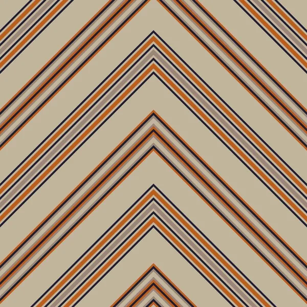 Orange Chevron Diagonal Gestreifte Nahtlose Muster Hintergrund Geeignet Für Modetextilien — Stockvektor