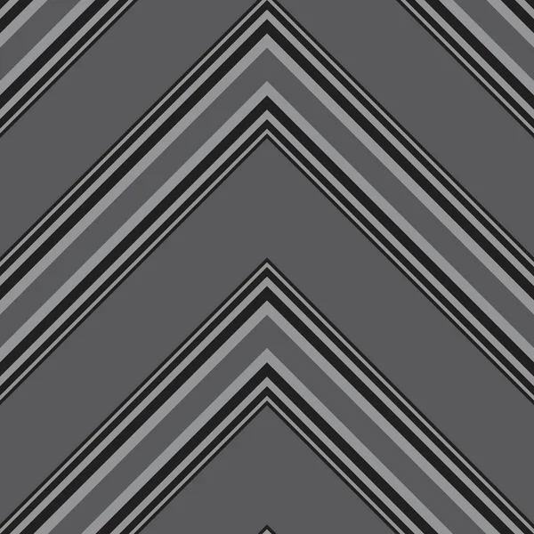 グレーシェブロン斜めの縞模様シームレスなパターンの背景に適したファッション繊維 グラフィック — ストックベクタ