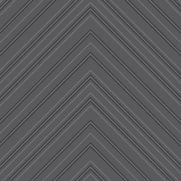 Graue Chevron Diagonal Gestreifte Nahtlose Muster Hintergrund Geeignet Für Modetextilien — Stockvektor
