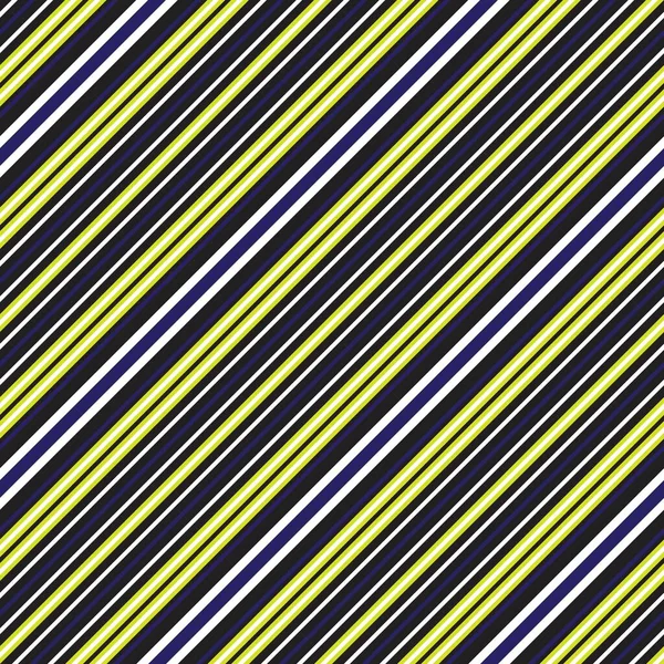 Gele Diagonaal Gestreepte Naadloze Patroon Achtergrond Geschikt Voor Mode Textiel — Stockvector