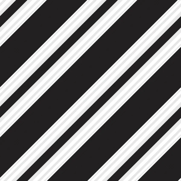 Fond Motif Sans Couture Rayé Noir Blanc Diagonale Adapté Aux — Image vectorielle