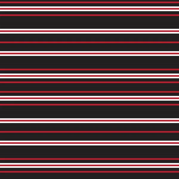 红色水平条纹无缝图案背景适合流行纺织品 — 图库矢量图片