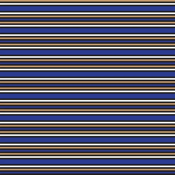 Azul Horizontal Listrado Sem Costura Fundo Padrão Adequado Para Têxteis — Vetor de Stock