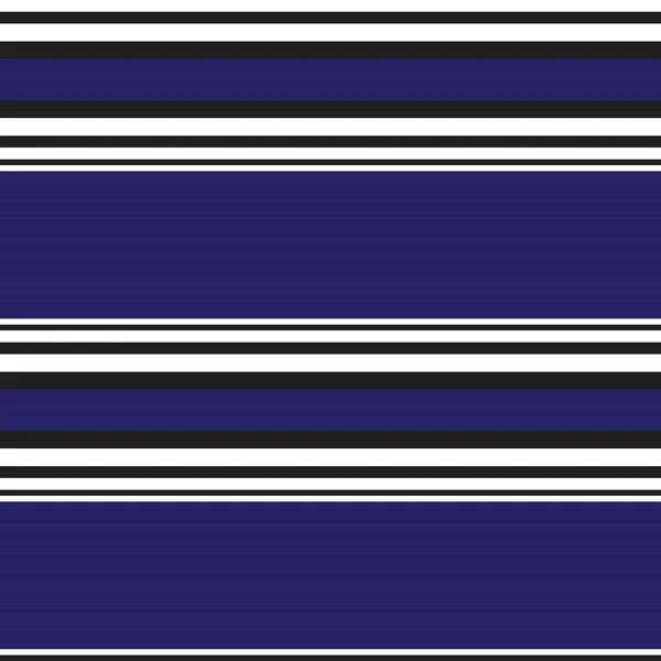 Blue Horizontal Striped Seamless Pattern Background 그래픽 — 스톡 벡터