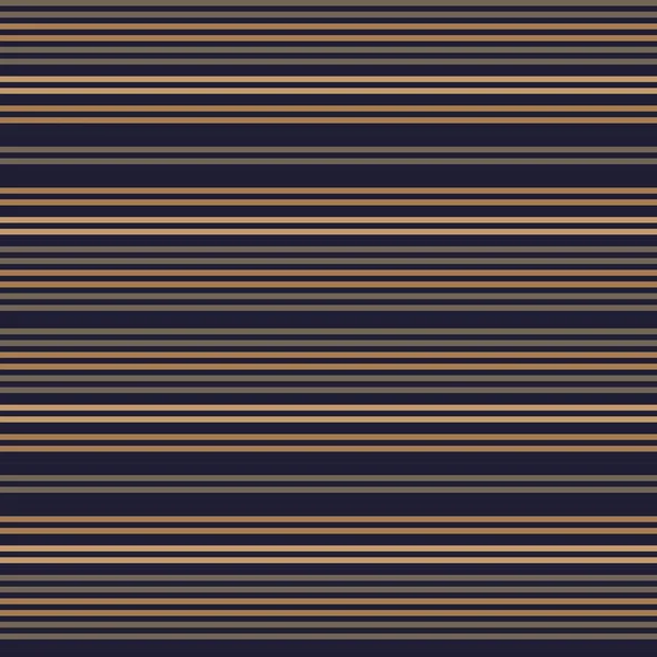 Brown Taupe Horizontal Stripped Seamless Pattern Background 그래픽 — 스톡 벡터