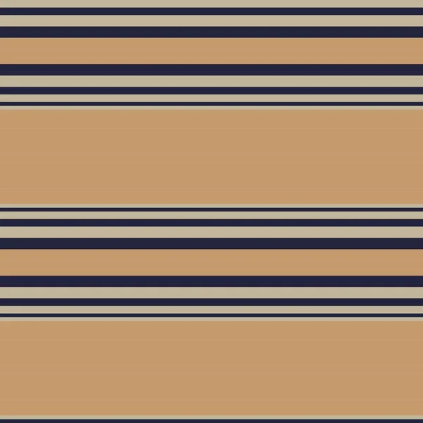 Brown Taupe Horizontal Rayé Fond Motif Sans Couture Adapté Pour — Image vectorielle