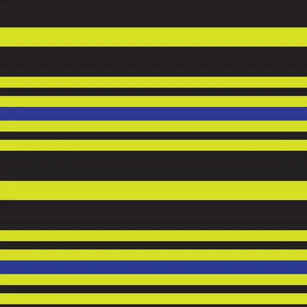 Yellow Horizontal Striped Seamless Pattern Background 그래픽 — 스톡 벡터