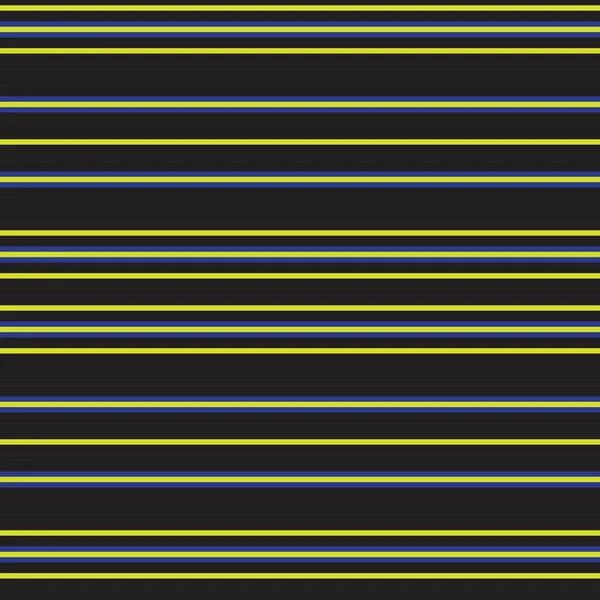 Jaune Fond Motif Sans Couture Rayé Horizontal Adapté Aux Textiles — Image vectorielle