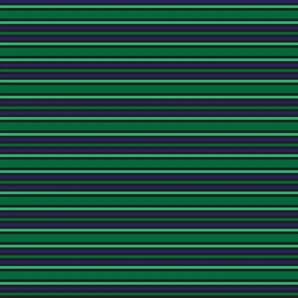 Зеленый Горизонтальный Полосатый Бесшовный Фон Шаблона Подходит Моды Текстиля Графики — стоковый вектор