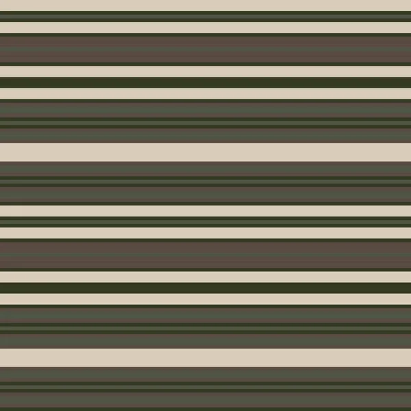 Groen Horizontaal Gestreepte Naadloze Patroon Achtergrond Geschikt Voor Mode Textiel — Stockvector