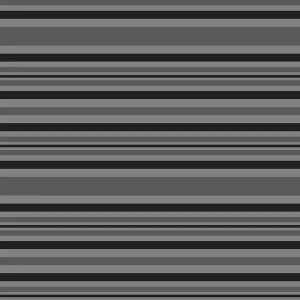 Gris Horizontal Rayado Sin Costuras Patrón Fondo Adecuado Para Textiles — Vector de stock