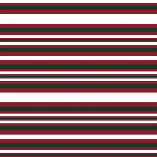 Christmas Horizontal Striped Seamless Pattern Background 그래픽 — 스톡 벡터