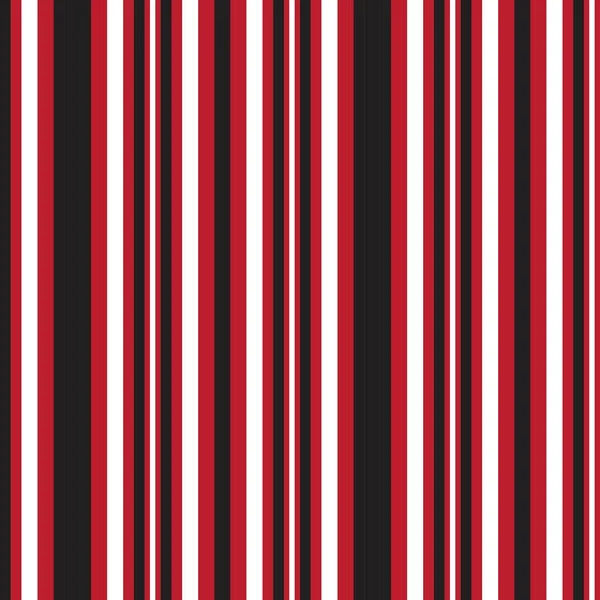 Fondo Patrón Inconsútil Rayado Vertical Rojo Adecuado Para Textiles Moda — Archivo Imágenes Vectoriales