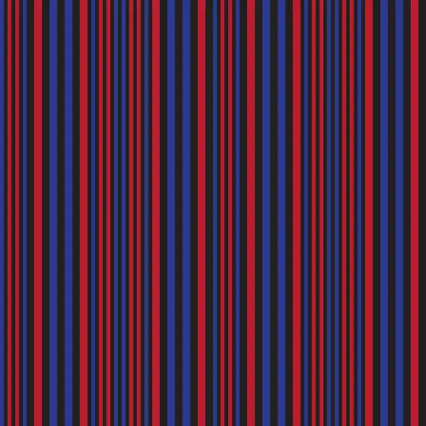 Red Blue Vertical Striped Seamless Pattern Background Suitable Fashion Textiles — Stock Vector