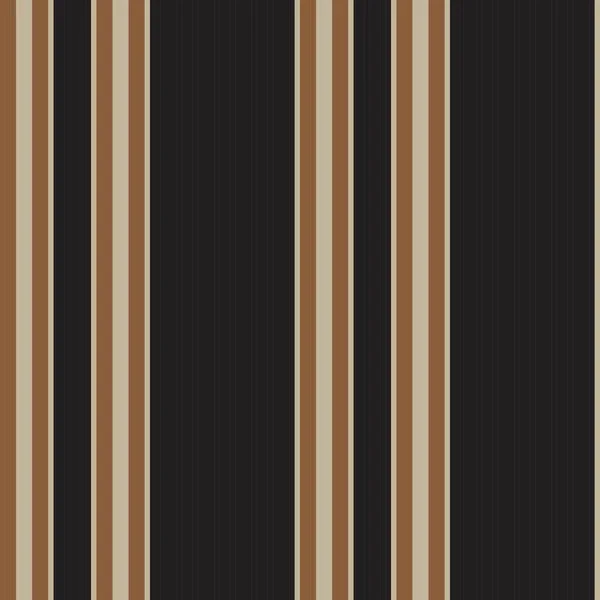 Brown Taupe Vertical Striped Seamless Pattern Background 그래픽 — 스톡 벡터