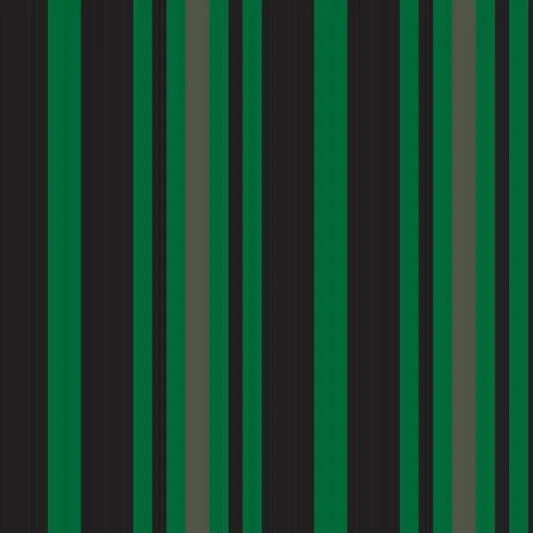 Fondo Patrón Inconsútil Rayado Vertical Verde Adecuado Para Textiles Moda — Vector de stock