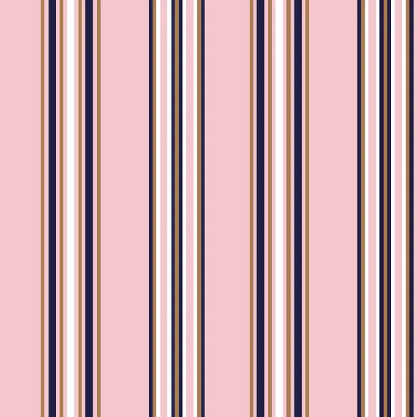 Pink Vertical Striped Seamless Pattern Background Suitable Fashion Textiles Graphics — Stock Vector