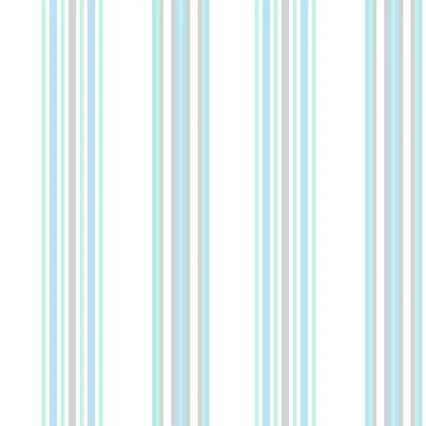 Небесно Блакитний Вертикальний Смугастий Безшовний Візерунок Підходить Модного Текстилю Графіки — стоковий вектор