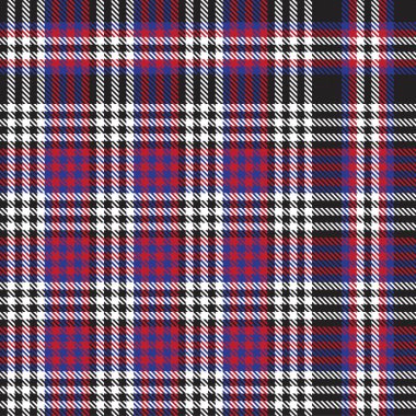 Kırmızı Glen Ekose desenli, moda tekstil ve grafikleri için uygun.