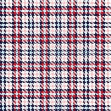 Kırmızı Glen Ekose desenli, moda tekstil ve grafikleri için uygun.