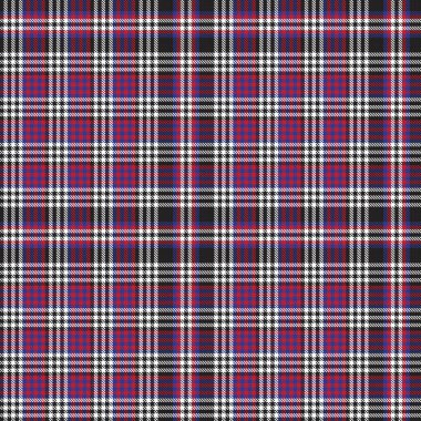 Kırmızı Glen Ekose desenli, moda tekstil ve grafikleri için uygun.