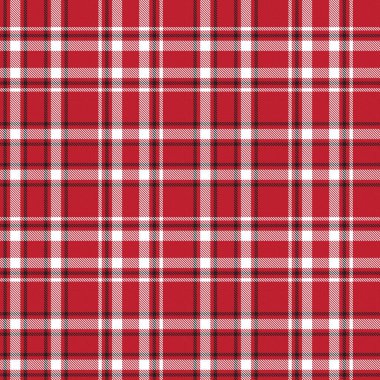 Kırmızı Glen Ekose desenli, moda tekstil ve grafikleri için uygun.