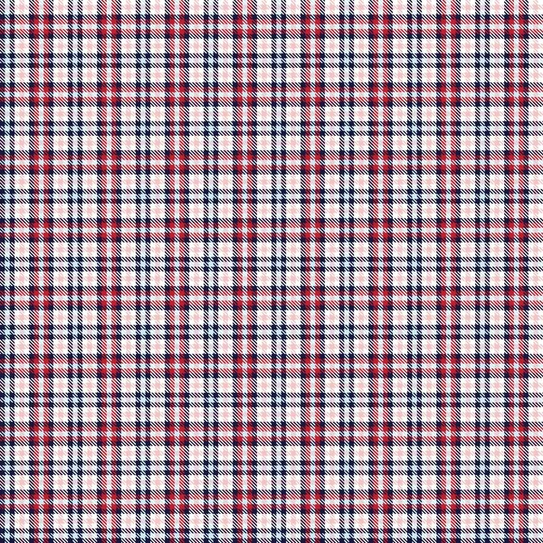 Red Glen Plaid Texturiertes Nahtloses Muster Für Modetextilien Und Grafiken — Stockvektor