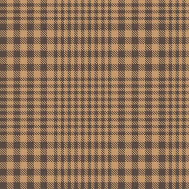 Kahverengi Glen Ekose desenli, moda tekstil ve grafikleri için uygun.
