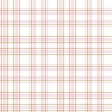 Pembe Glen Ekose desenli moda tekstil ve grafikleri için uygun kusursuz desen