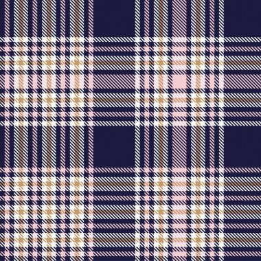 Pembe denizci Glen Ekose desenli moda tekstil ve grafikleri için uygun.