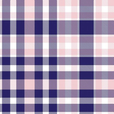 Pembe denizci Glen Ekose desenli moda tekstil ve grafikleri için uygun.