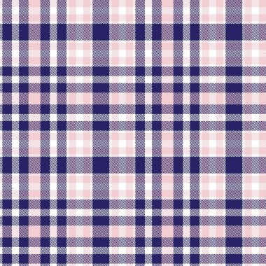 Pembe denizci Glen Ekose desenli moda tekstil ve grafikleri için uygun.