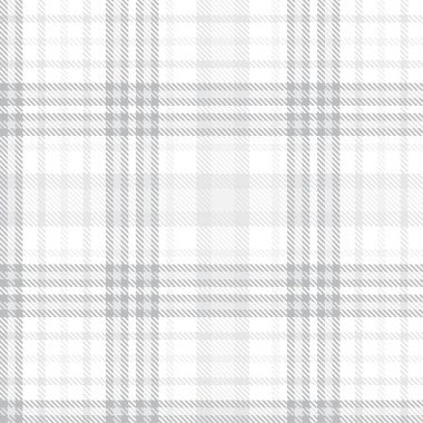 Beyaz Glen Ekose desenli, moda tekstil ve grafikleri için uygun.