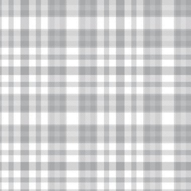 Beyaz Glen Ekose desenli, moda tekstil ve grafikleri için uygun.