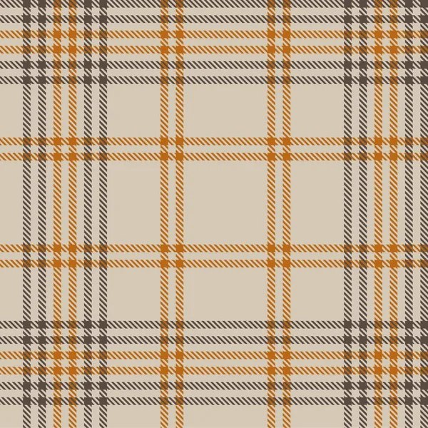 Orange Glen Plaid Teksturowany Bezszwowy Wzór Nadaje Się Tekstyliów Mody — Wektor stockowy