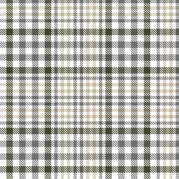 Green Glen Plaid Textuur Naadloos Patroon Geschikt Voor Mode Textiel — Stockvector