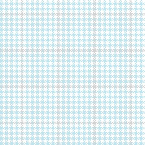 Sky Blue Glen Plaid Motif Sans Couture Texturé Adapté Aux — Image vectorielle