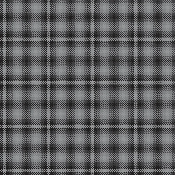 Patrón Sin Costura Texturizado Gris Glen Plaid Adecuado Para Textiles — Archivo Imágenes Vectoriales