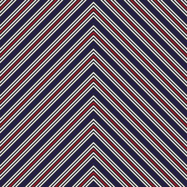 Moda tekstil ve grafikleri için uygun kırmızı Chevron köşegen çizgili dikişsiz arkaplan